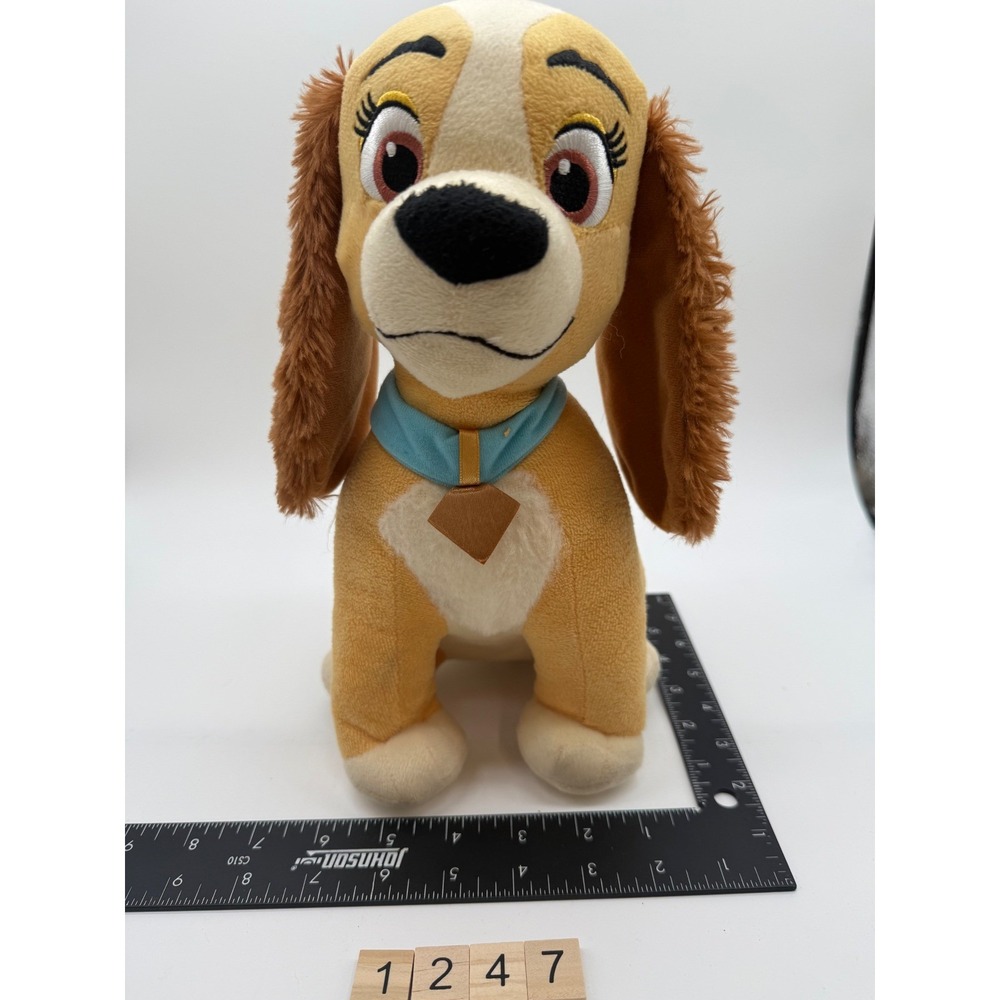 Disney‎ Lady and the Tramp Lady Plush Dog Stuffed Animal Toy cocker spaniel